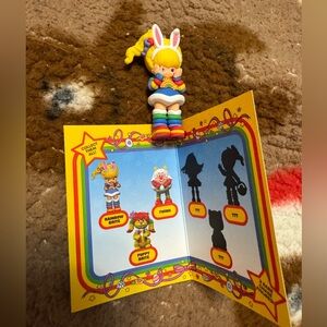 Rainbow Bright Cheebee figurine with Bunny Ears - new but no box
